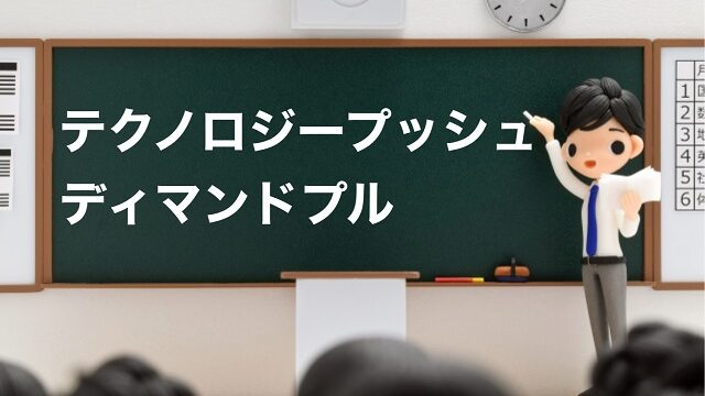 テクノロジープッシュ ディマンドプルとは