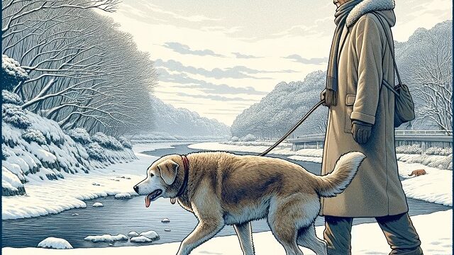 犬の冬散歩：老犬に優しい寒さ対策【獣医師解説】