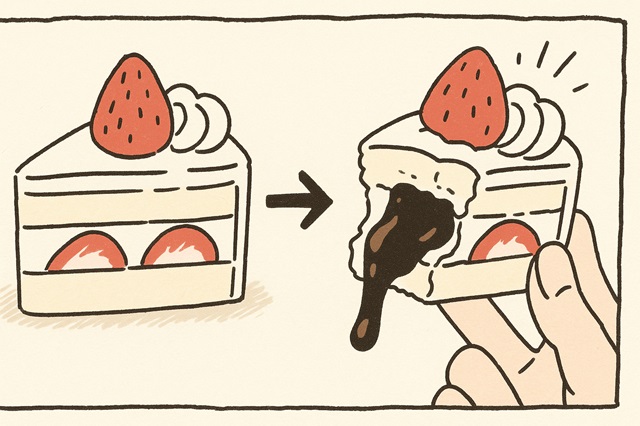 ビターチョコ
